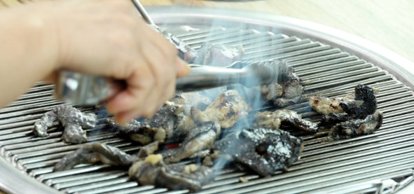 동네한바퀴 오골계숯불구이