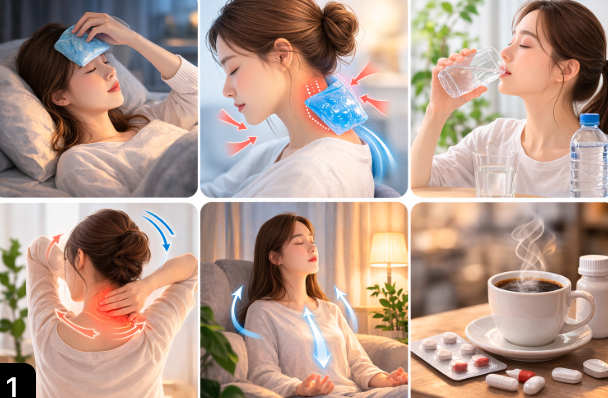 편두통 유발 원인과 완화 방법 관련 사진