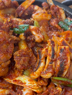 오징어제육볶음