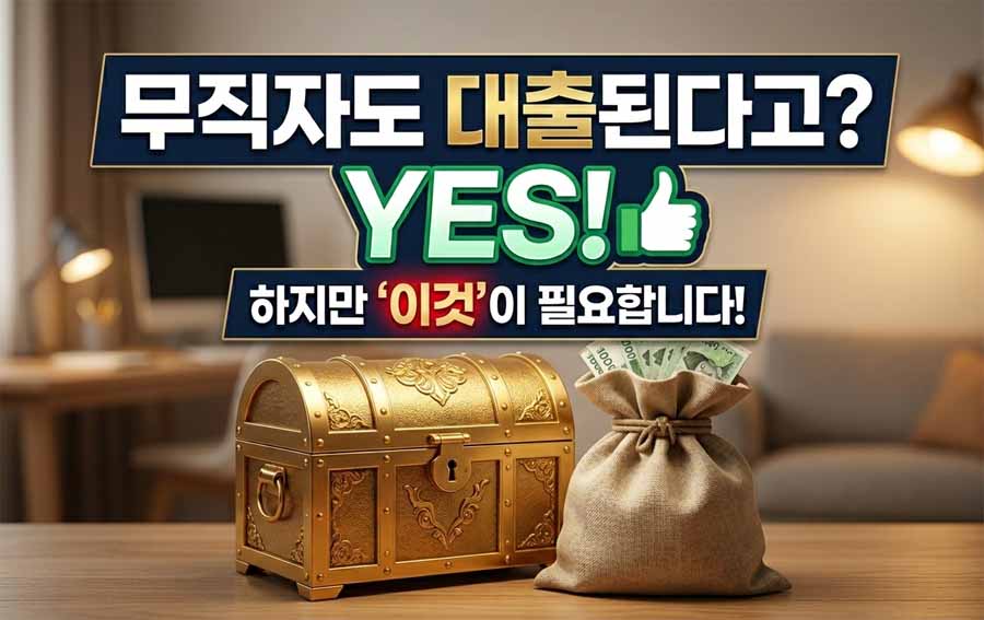 무직자 대출 가능 여부와 DSR 소득 인정 기준 및 승인 조건 설명 이미지