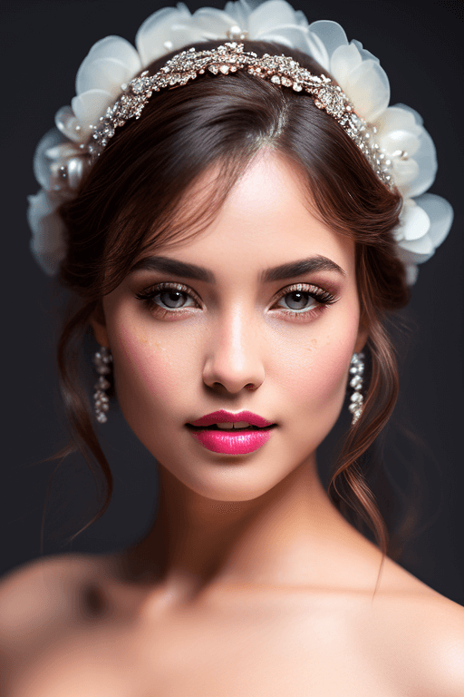 Playground AI로 생성한 그림(1) - 미녀 모델