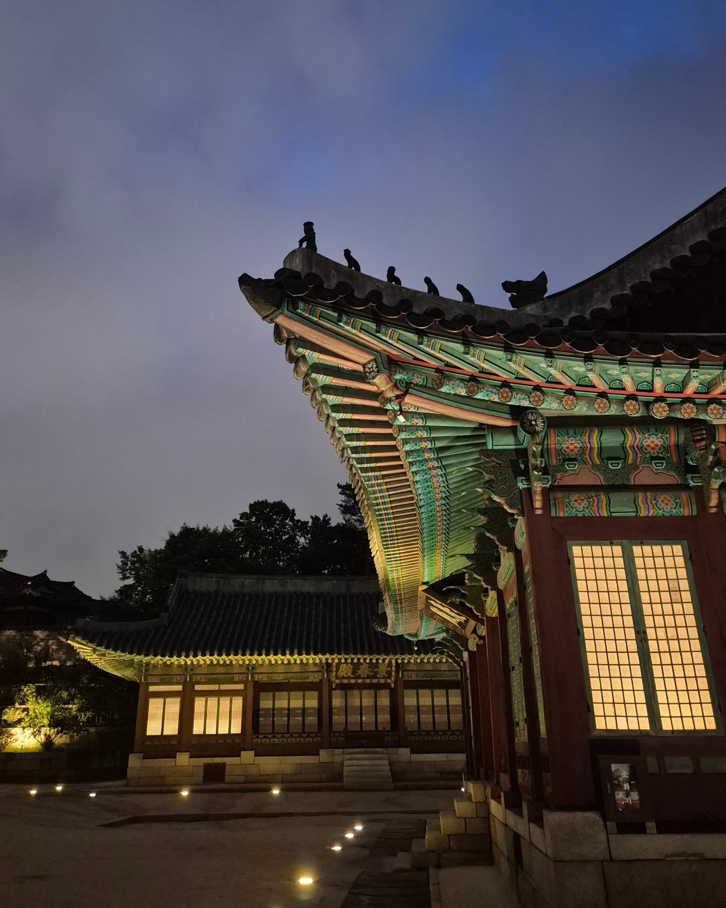경복궁 야간 경회루