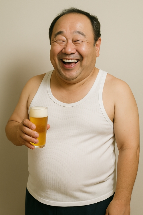 '난닝구'를 입은 일본 아저씨