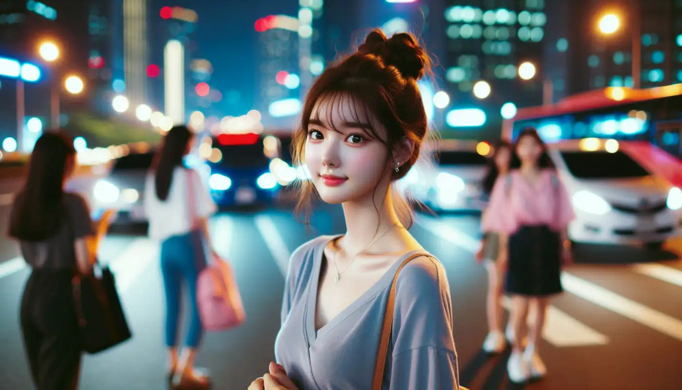 5월-해외여행-하와이-관광하는-여성의-모습