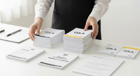 에너지바우처 Q&amp;A 정리 모습