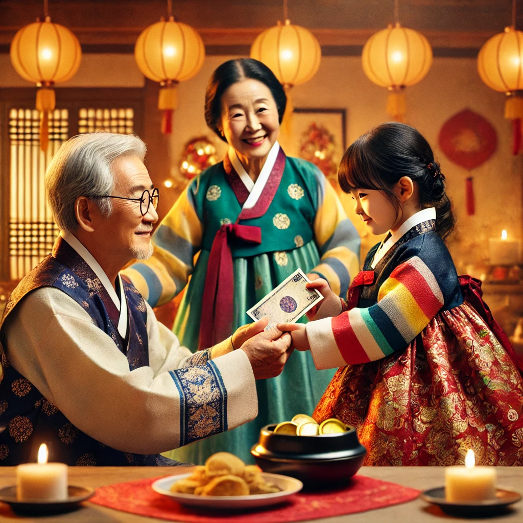 세뱃돈증여