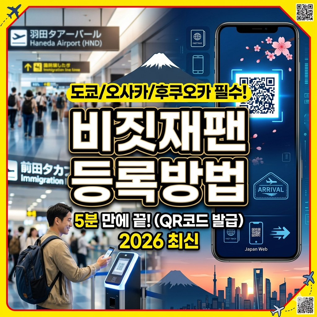 비짓재팬 등록방법