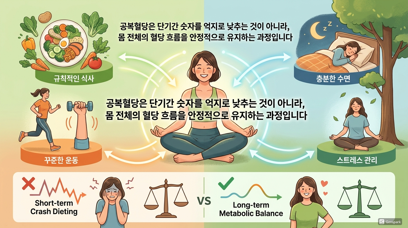 통합적 혈당 관리의 지혜
