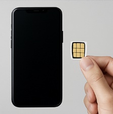 핸드폰과유심칩