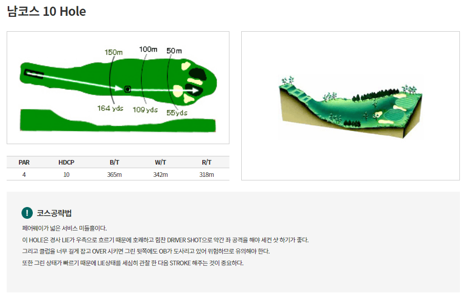 통도파인이스트 컨트리클럽 남코스 10