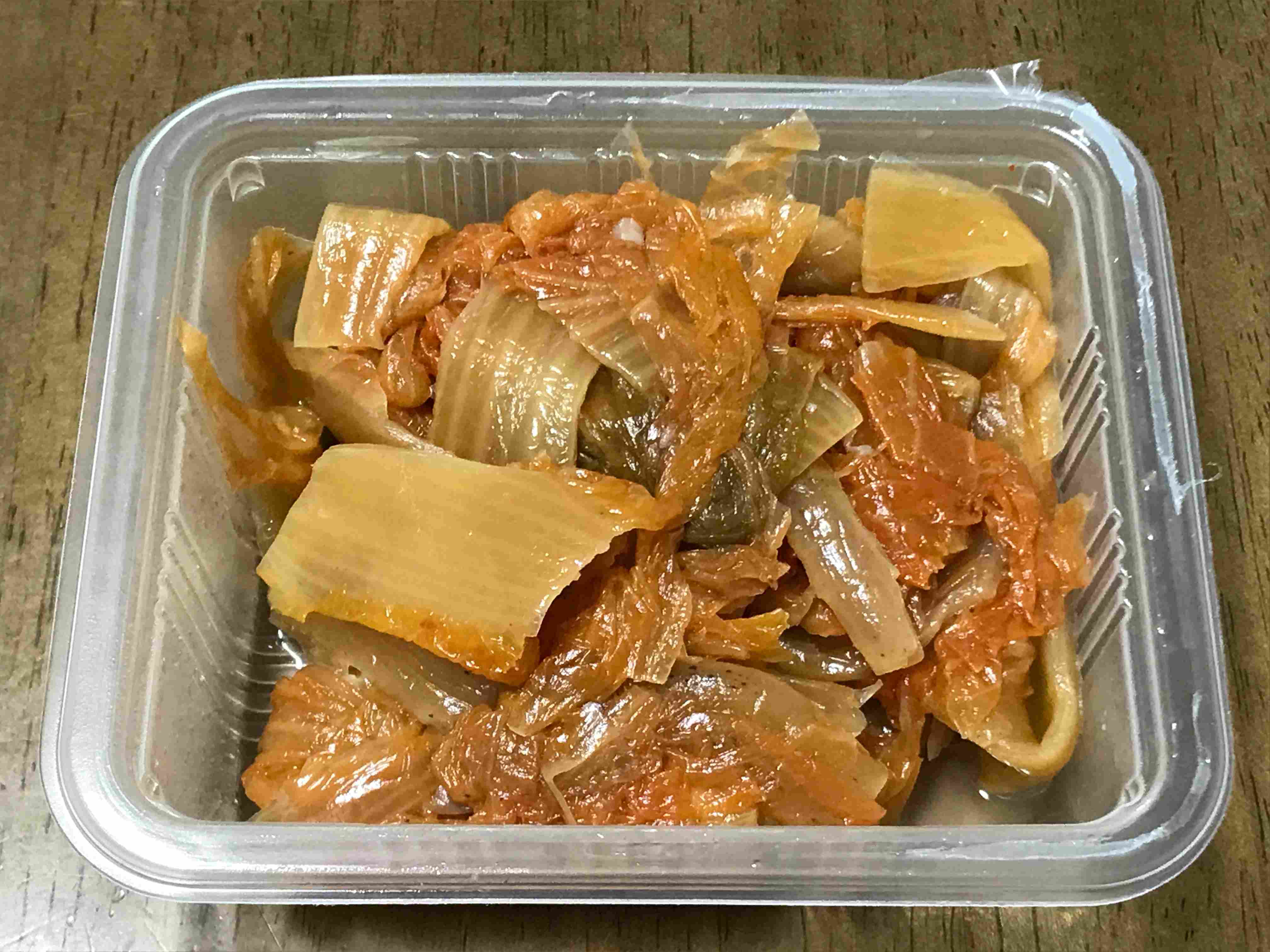 묵은지볶음 내용물