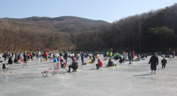 강화도 신선낚시터 빙어대잔치