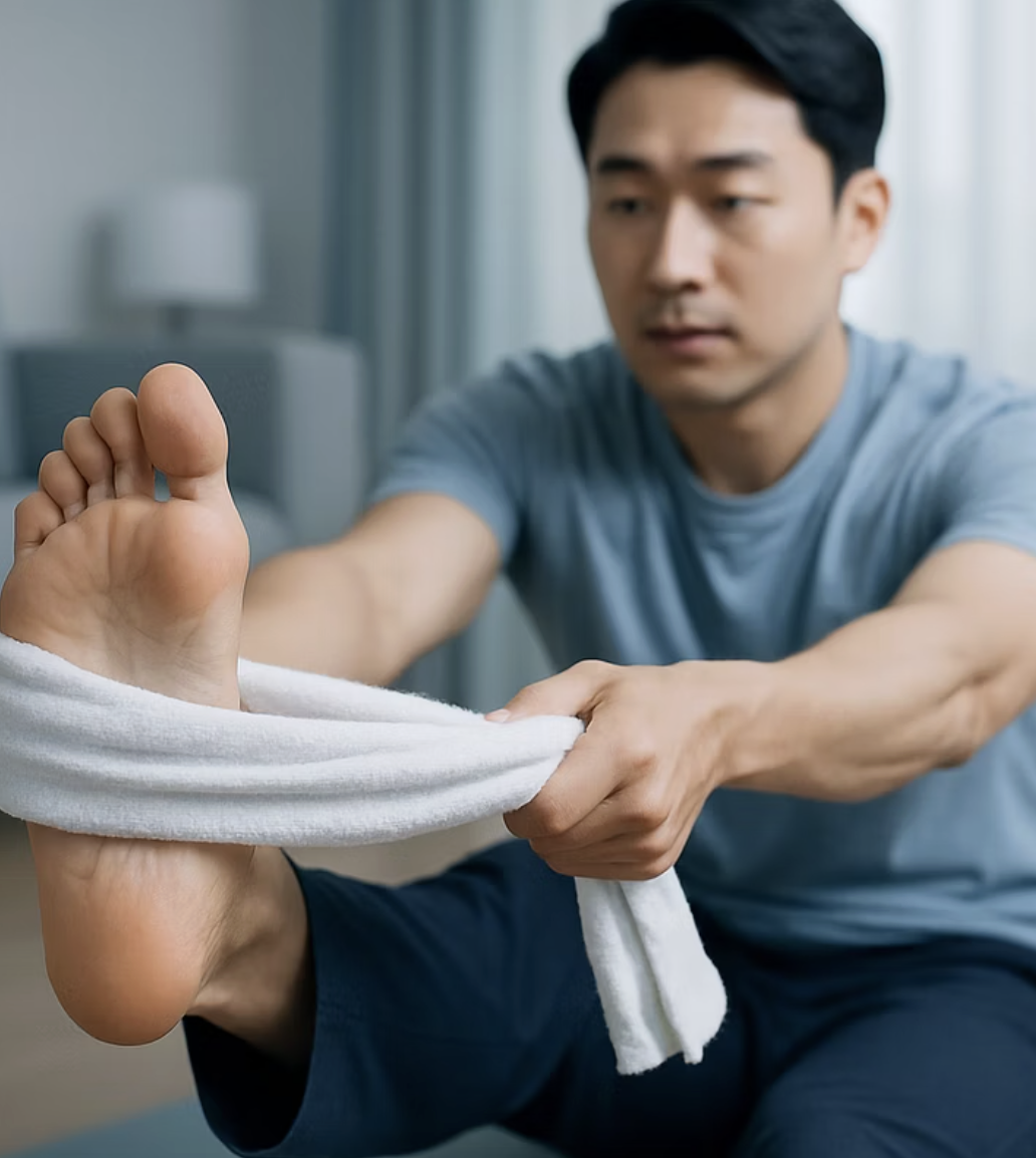 최고의 보조기는 바로 내 발의 근육