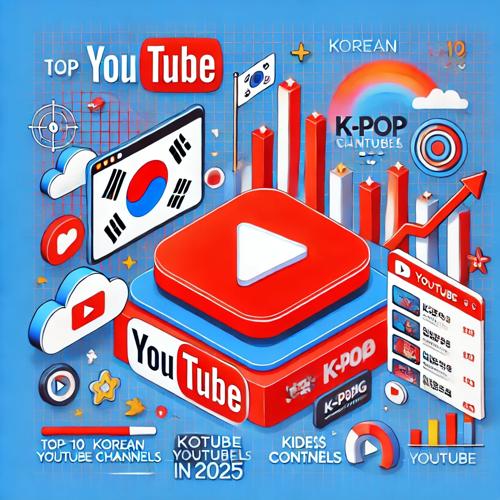 한국 유튜브 채널 구독자 수 섬네일