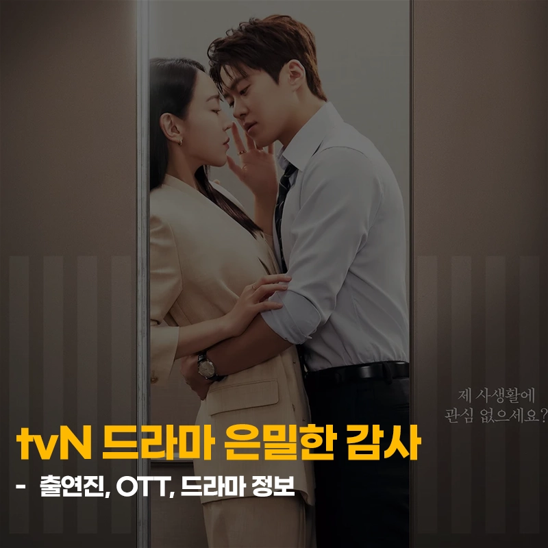 은밀한-감사-출연진-OTT-기본정보-몇부작