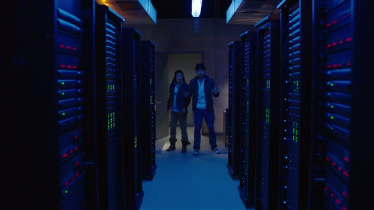 메일 서버실을 보야주는 이미지