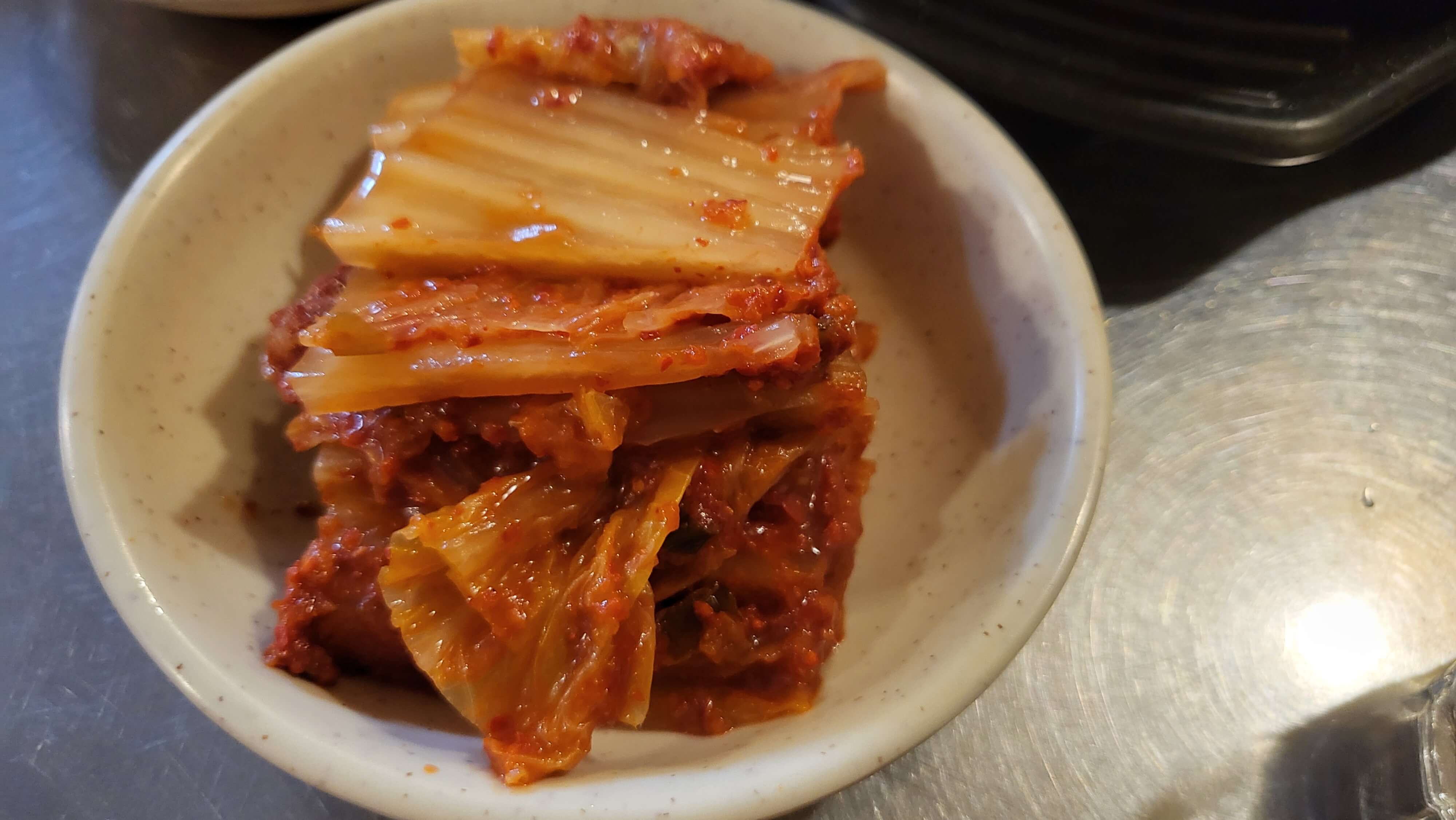 영동소금구이 묵은지