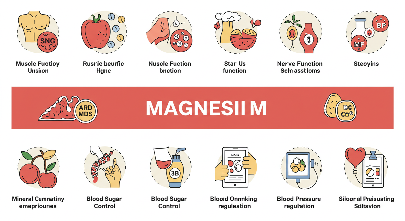 마그네슘이 주는 진짜 효능 5가지