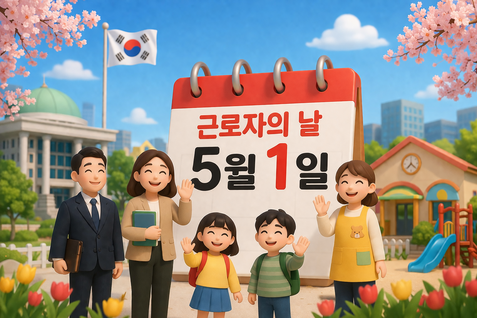 2026년 근로자의 날 공휴일 확정! 공무원·학교·어린이집 쉬는지 총정리 관련 사진