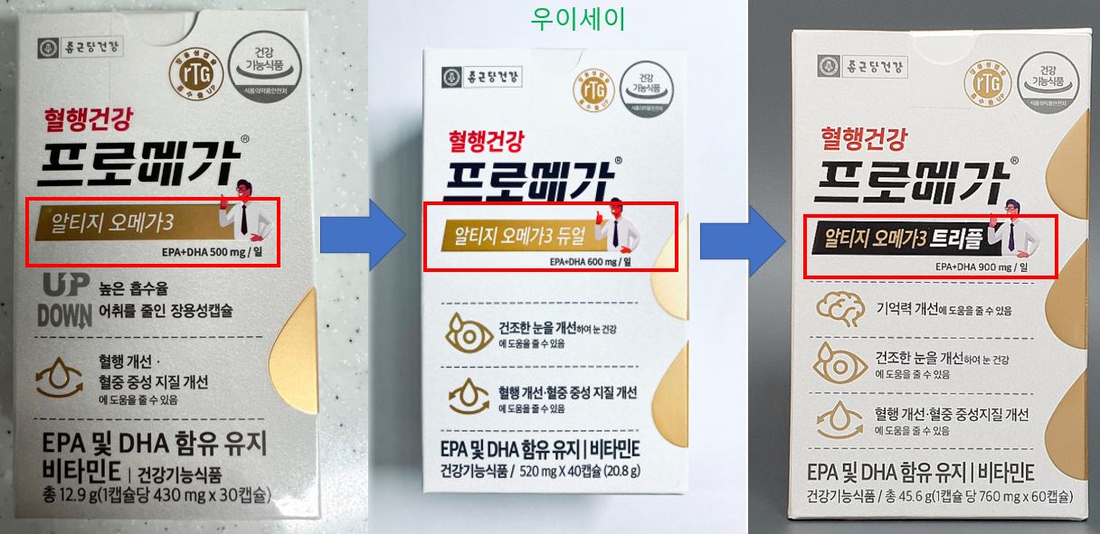 알티지 오메가3 종류