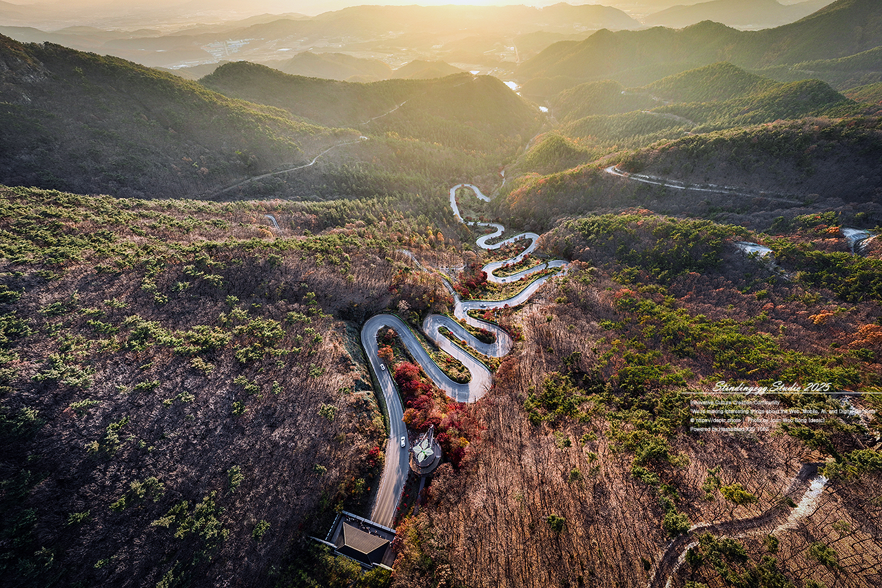 #단양 #말티재 #보발재 #언덕 #가을 #단풍