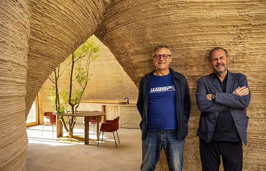 World's first eco-sustainable houses have been 3D printed in Italy
