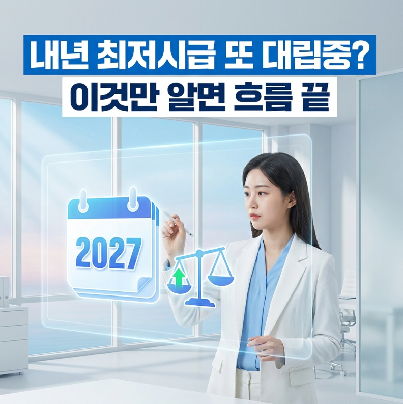 2027년 최저시급 2026년 조율 현황, 모르면 손해인 3가지