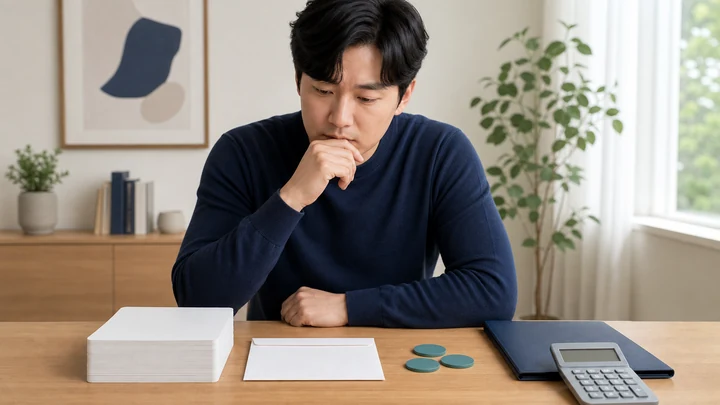 납입보험료와 예상 해지환급금, 계약대출 차감액을 비교하는 모습