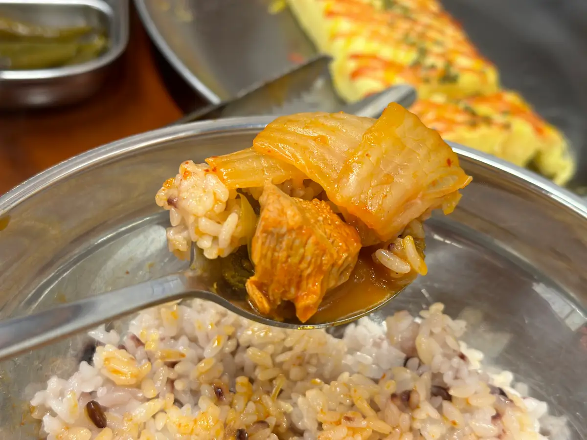백채김치찌개