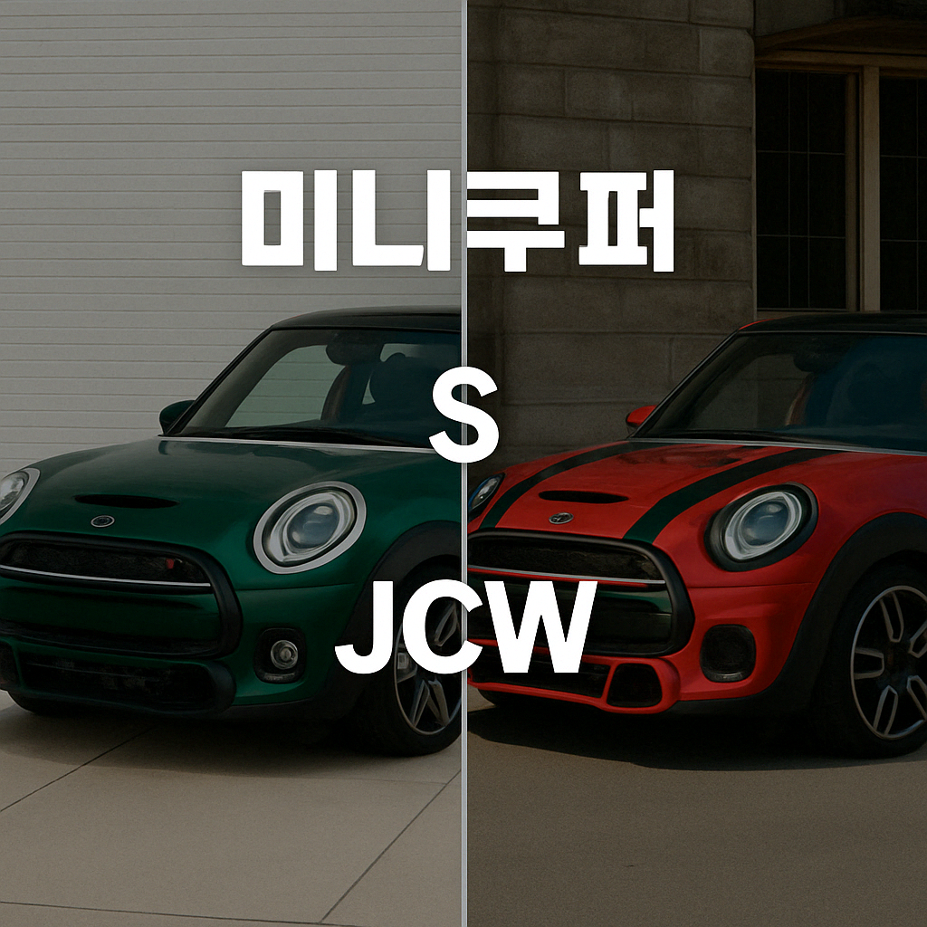 미니쿠퍼 S vs JCW (John Cooper Works)