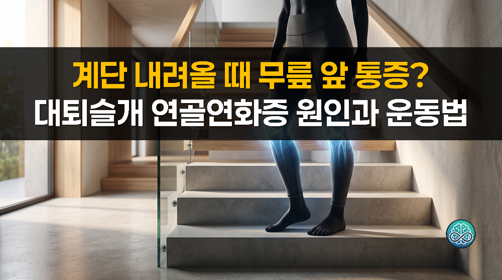 계단 내려올 때 무릎 앞 통증? - 대퇴슬개 연골연화증 원인과 운동법 총정리