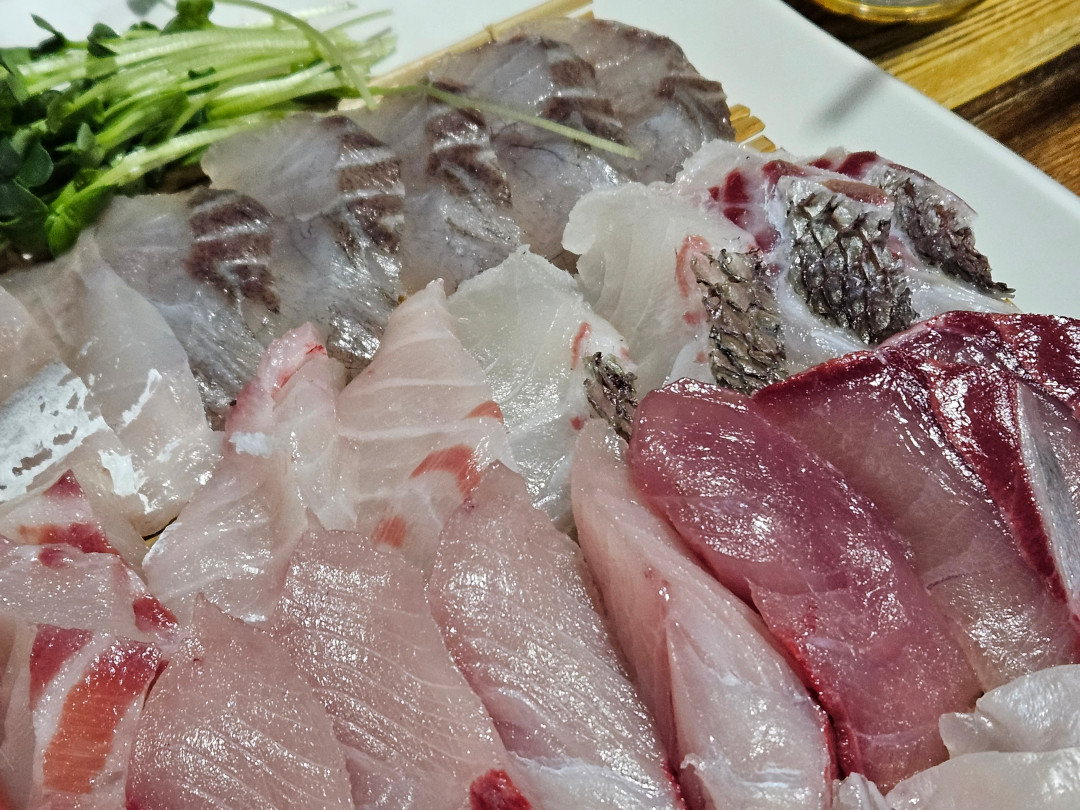 수산포차청해 모듬회