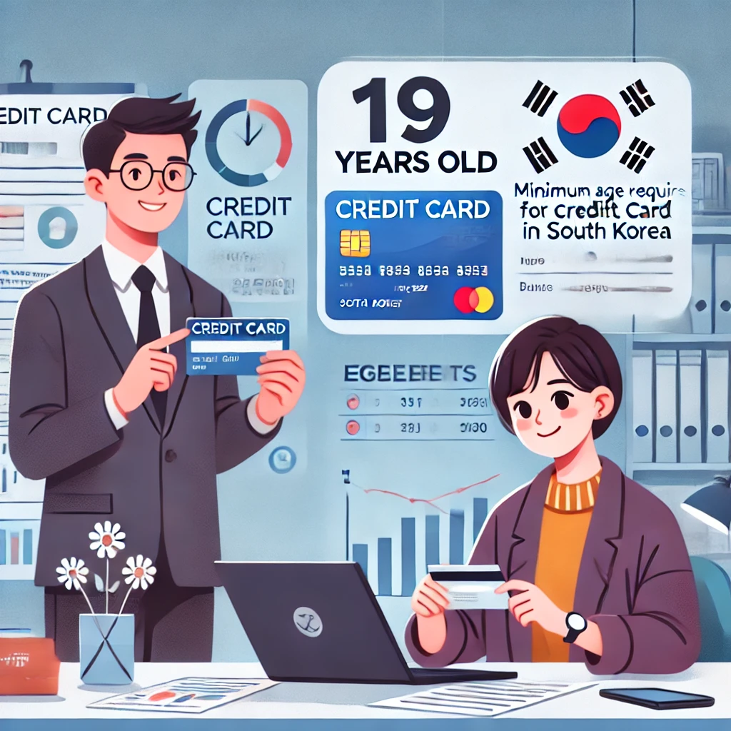 대한민국 신용카드 발급 가능한 나이 이미지