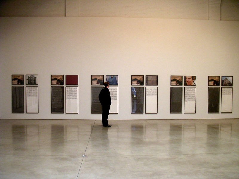 Sophie Calle
found occasionally in a gallery in NYCs meatpackers district in 2005