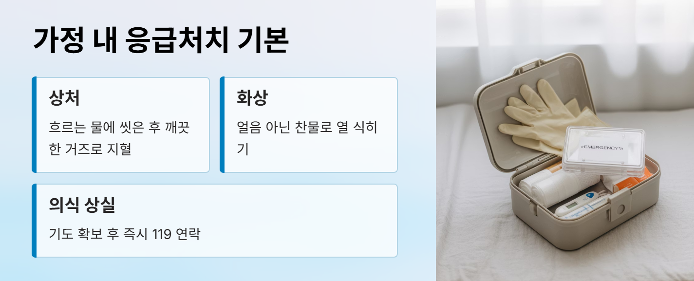 가정 내 응급처치 기본