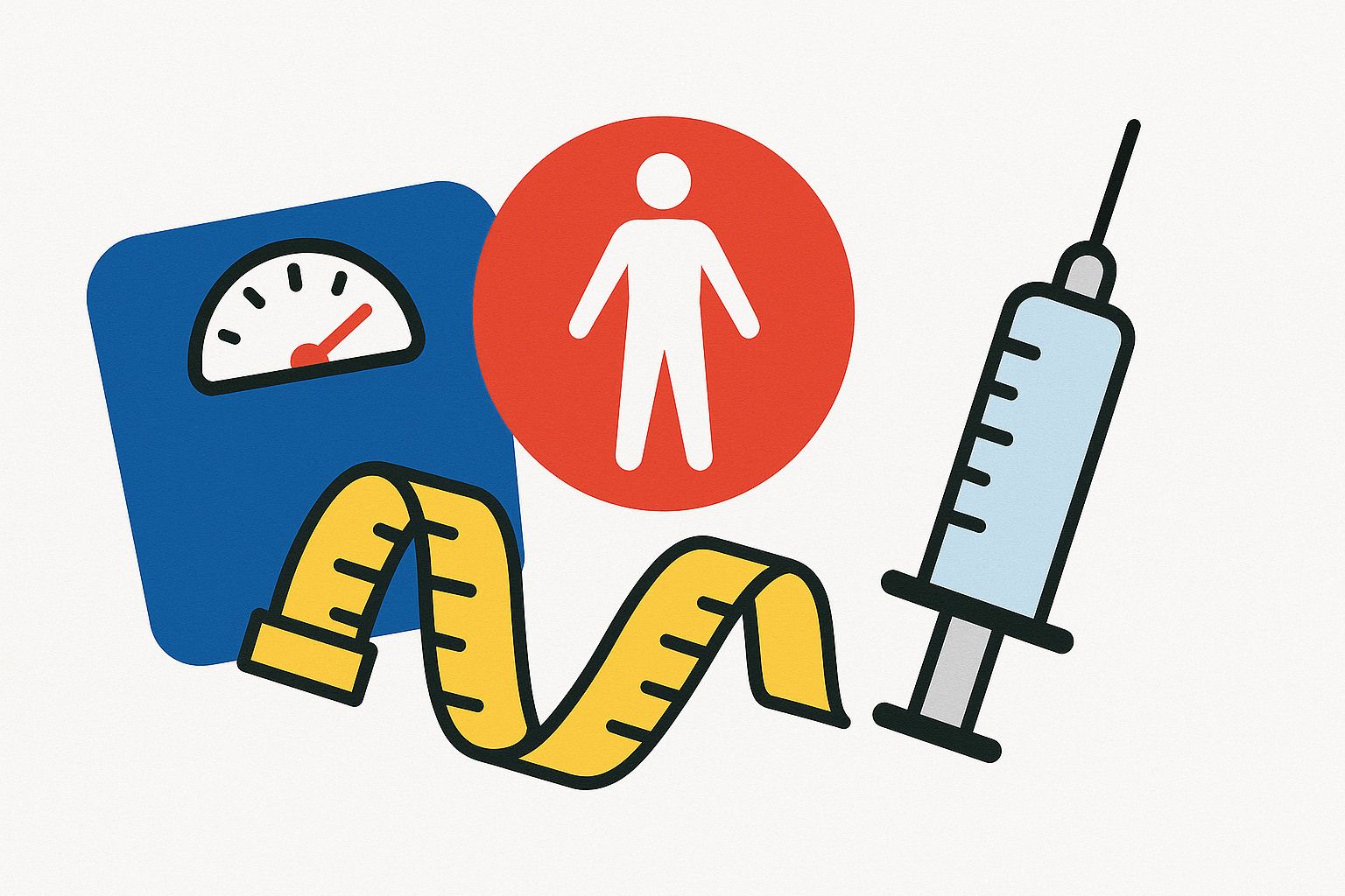 다이어트와 주사 이미지