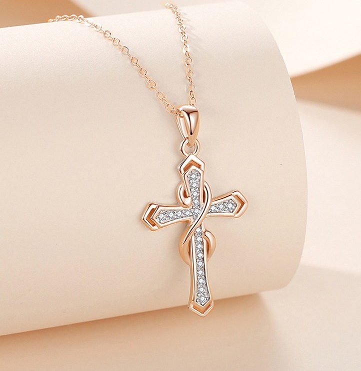 십자가 여자목걸이 추천|gradle 14K/18K 랩다이아 크로스 목걸이 선물용으로 딱!