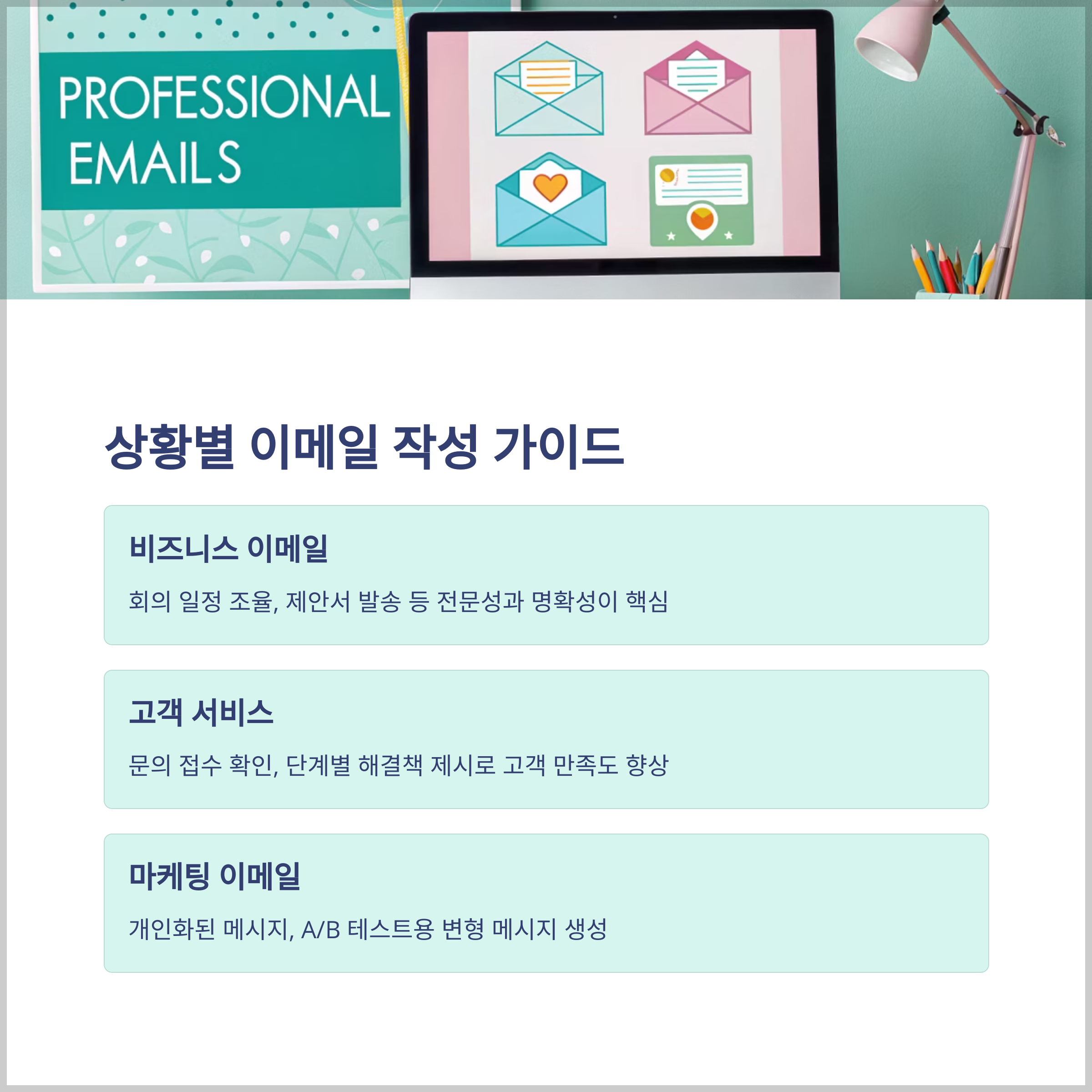 상황별 GPT 이메일 작성 완벽 가이드