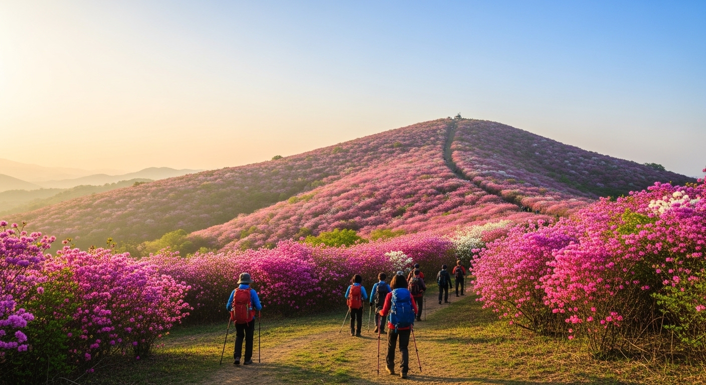8월 8일 탄생화, 진달래