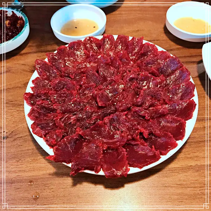 포항 효자시장 맛집 한우찌개, 한우소찌개