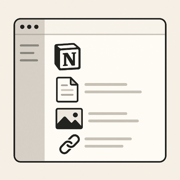 노션 첨부 기능으로 확장하는 생산성 사진