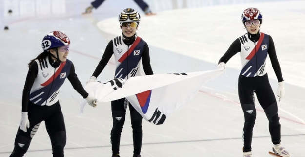 하얼빈 쇼트트랙 아시안게임 최민정 1000M 신기록 3관왕