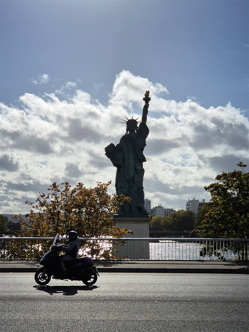프랑스 파리 자유의 여신상