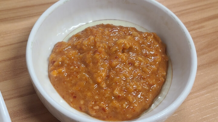 옛날돼지국밥-쌈장