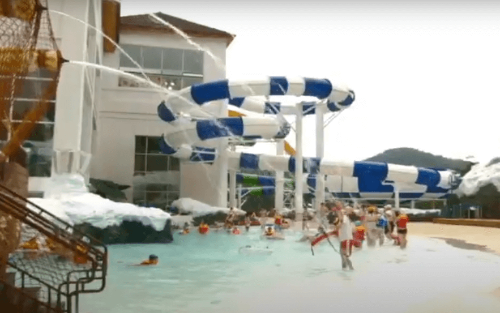 평창 용평리조트 워터파크 워터슬라이드