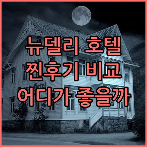 뉴델리 호텔 TOP6 찐후기 비교 하