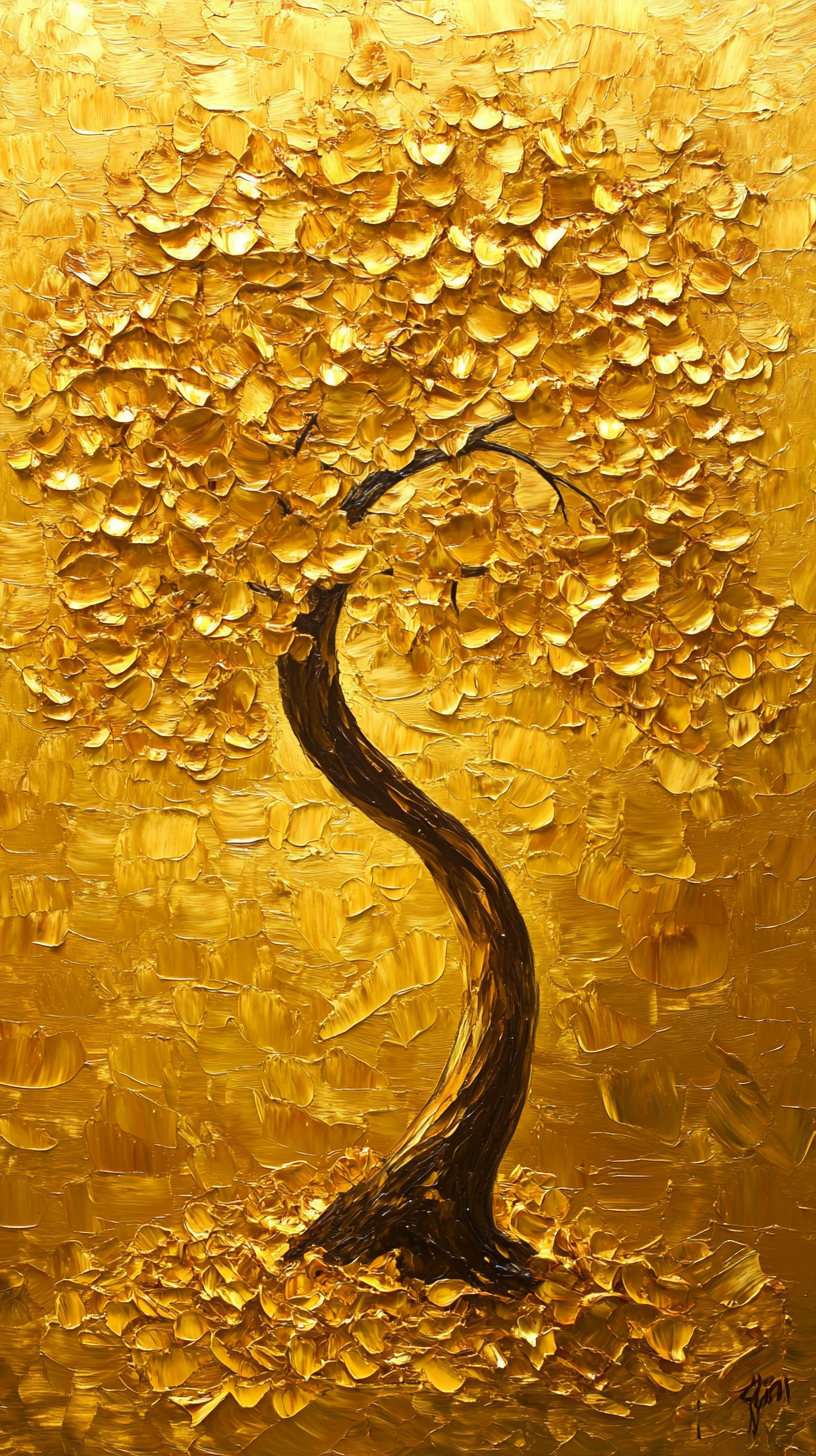 황금-돈나무-그림-돈들어오는-그림,-풍수-그림-액자