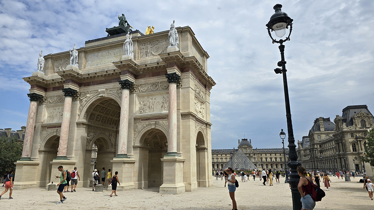 루브르 박물관 카루젤 개선문