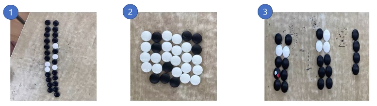 10개씩 묶어세기 활동 사진