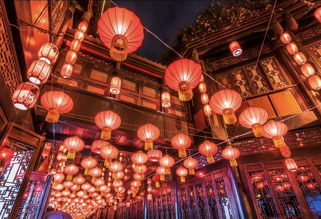 중국의 중추절 등롱축제